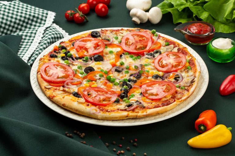 pizza vegetariană